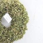 ドライフラワーリース「ドライフラワーアジサイのグリーンリース」ドライ リース お祝い ギフト Lサイズ