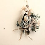 スノースワッグ「雪降るクリスマススワッグ」SWAG Mサイズ クリスマスギフト クリスマススワッグ スノー仕様