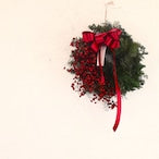 クリスマスリース「赤い実のクリスマスリース」Wreath Sサイズ クリスマスギフト  クリスマスリース
