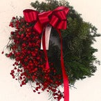 クリスマスリース「赤い実のクリスマスリース」Wreath Sサイズ クリスマスギフト  クリスマスリース